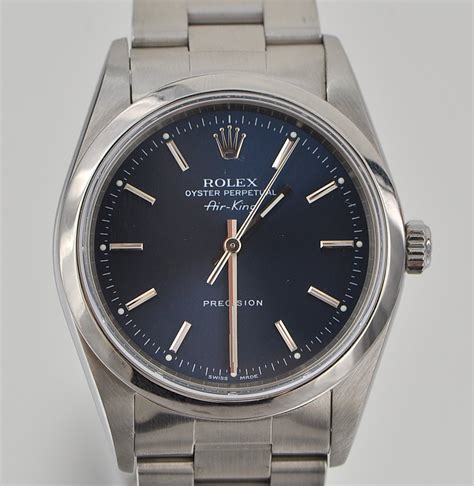 rolex stainless-steel oyster perpetual air-king precision|Rolex Air-King date history.